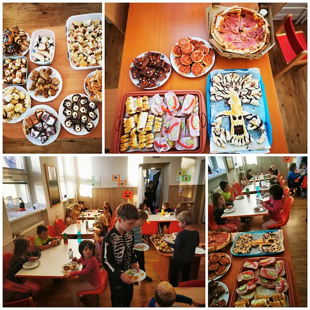 Halloween a spaní ve škole, fotka 13 z 36