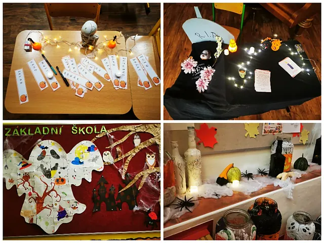 Halloween a spaní ve škole, fotka 14 z 36