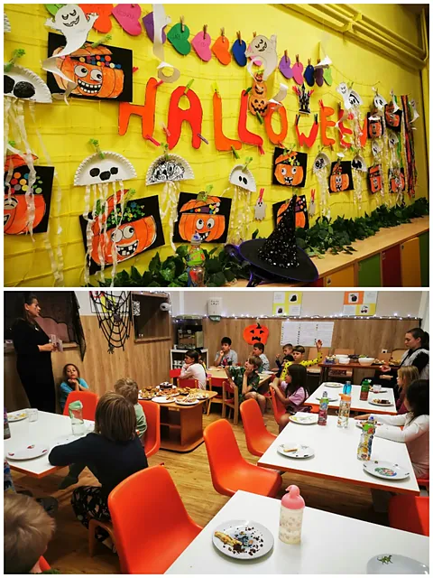 Halloween a spaní ve škole, fotka 15 z 36