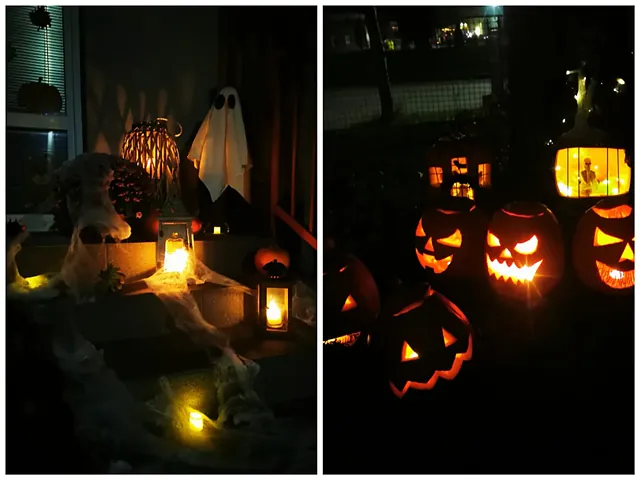 Halloween a spaní ve škole, fotka 3 z 36